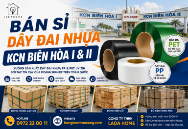 Bán sỉ dây đai nhựa KCN Biên Hòa I & II