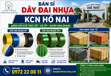 Bán sỉ dây đai nhựa KCN Hố Nai