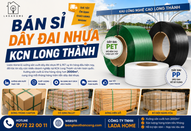 Bán sỉ dây đai nhựa KCN Long Thành
