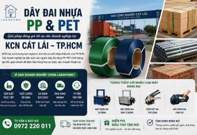 Bán sỉ dây đai nhựa PP & PET tại KCN Cát Lái