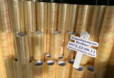 Cung cấp sỉ băng keo dán thùng tại Cần Giờ