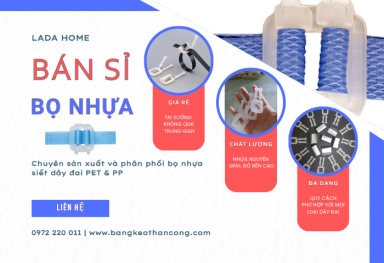 Cung cấp sỉ bọ nhựa siết dây đai Bình Dương
