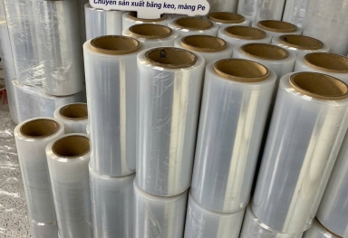 Cung cấp sỉ màng PE bọc, quấn hàng Bình Phước