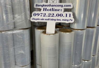 Cung cấp sỉ màng PE bọc, quấn hàng Thủ Đức