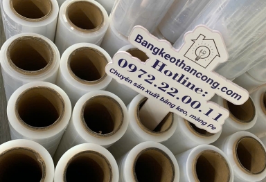 Cung cấp sỉ màng PE bọc, quấn hàng Trà Vinh