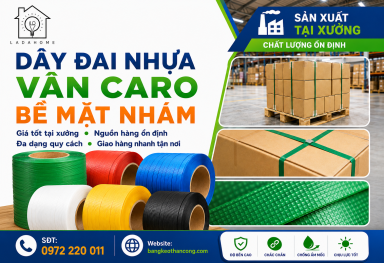 Dây đai nhựa bề mặt nhám