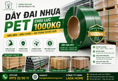 Dây đai nhựa chịu lực 1000kg