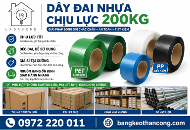 Dây đai nhựa chịu lực 200kg