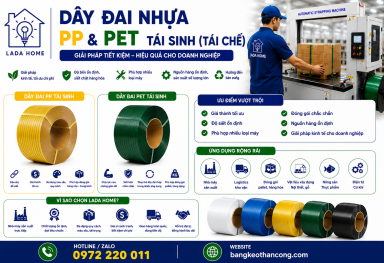 Dây đai nhựa tái sinh giá sỉ