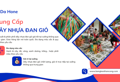 Bán sỉ dây nhựa Đan Giỏ tại Cần Thơ