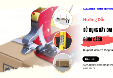 Hướng dẫn sử dụng dây đai nhựa đúng cách để tăng tuổi thọ