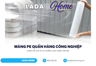 Màng PE quấn hàng công nghiệp