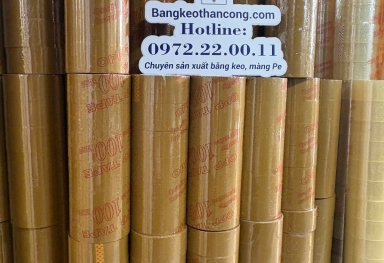 Băng keo đục dán thùng carton
