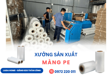 Xưởng sản xuất màng PE TPHCM
