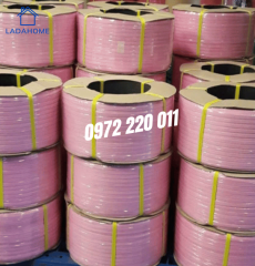 Dây đai nhựa PP màu hồng