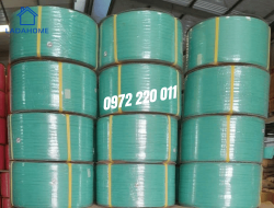 Dây đai nhựa PP màu xanh lá cây